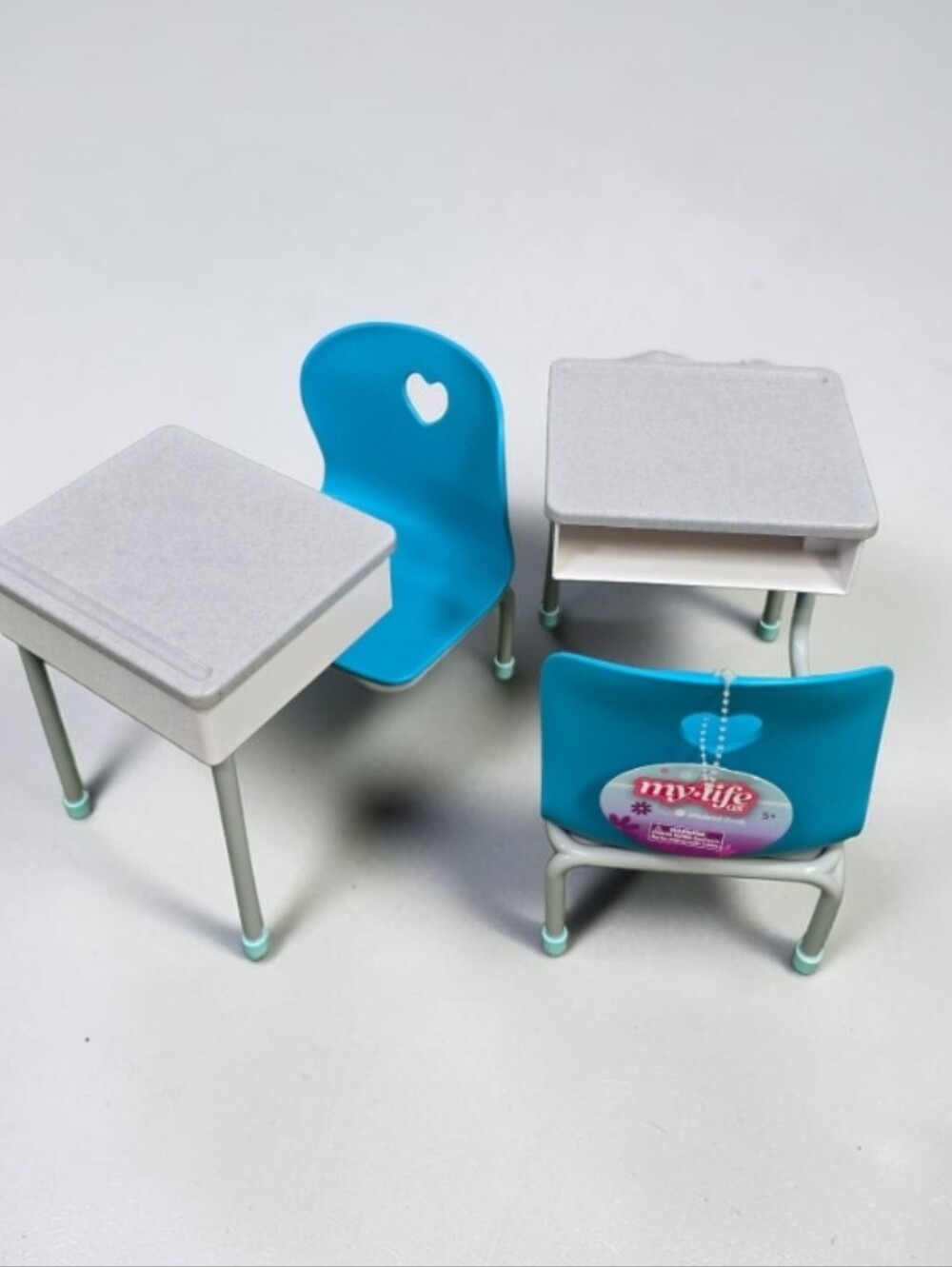 My Life 18in Doll 2pc Student Desk Set Fits All 18in Dolls